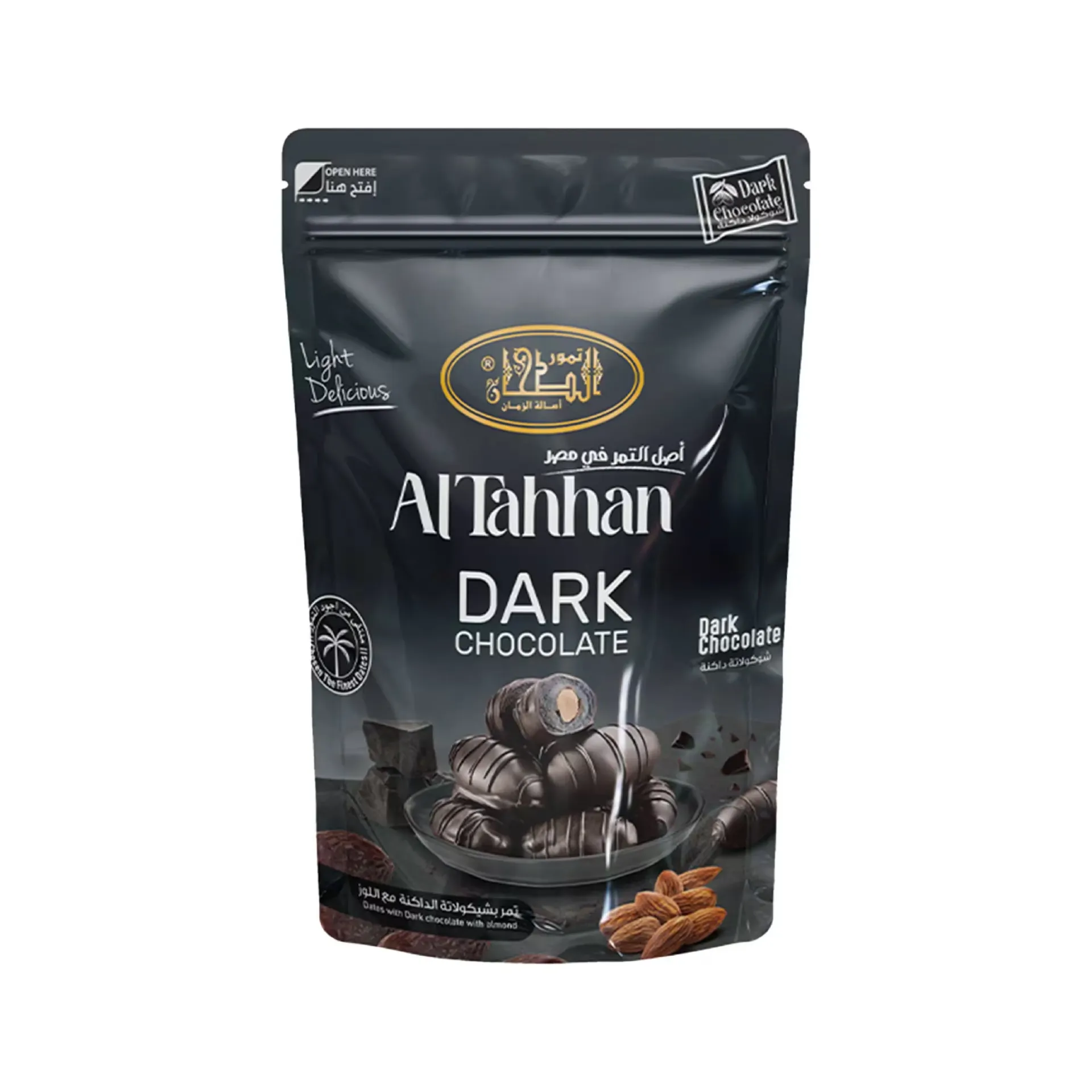 [11500300700199] الطحان تمر باللوز والشيكولاته دارك كيس 100 جم