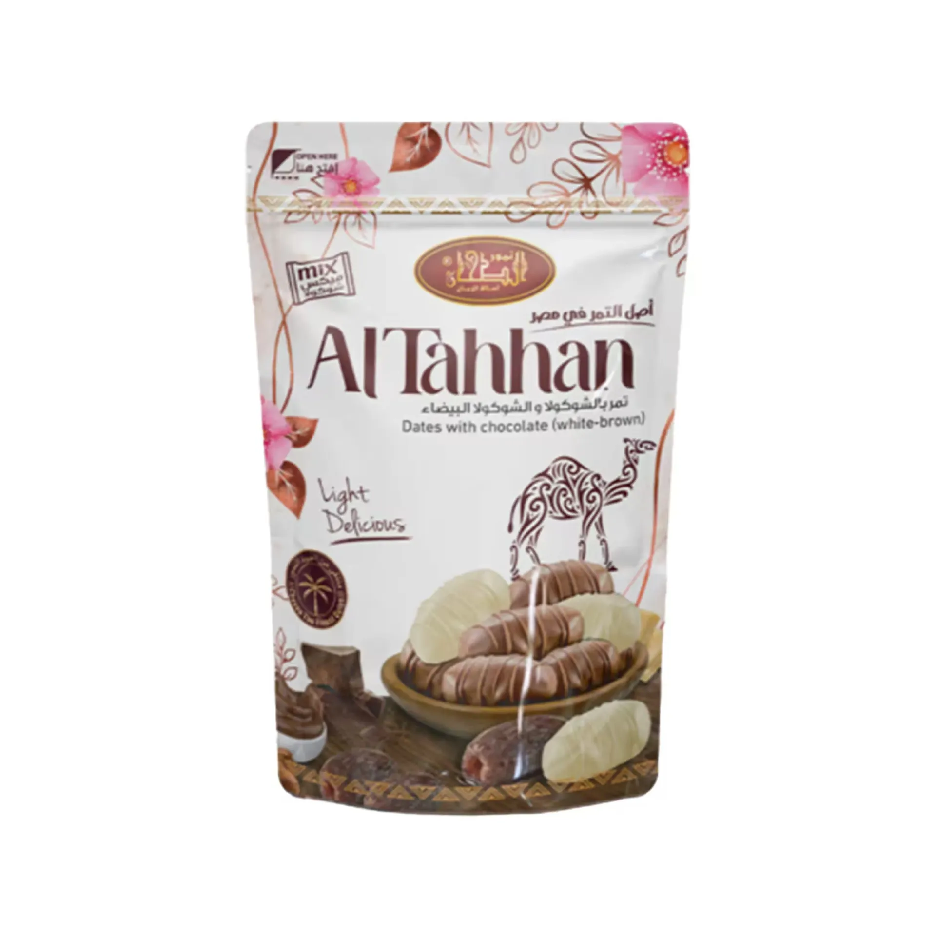 [6224008861096] الطحان تمر ميكس بني وبيضاء كيس 250 جم