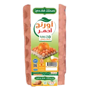 [11500300100616] اورانج بيض احمر طبق 15 بيضه مغلف