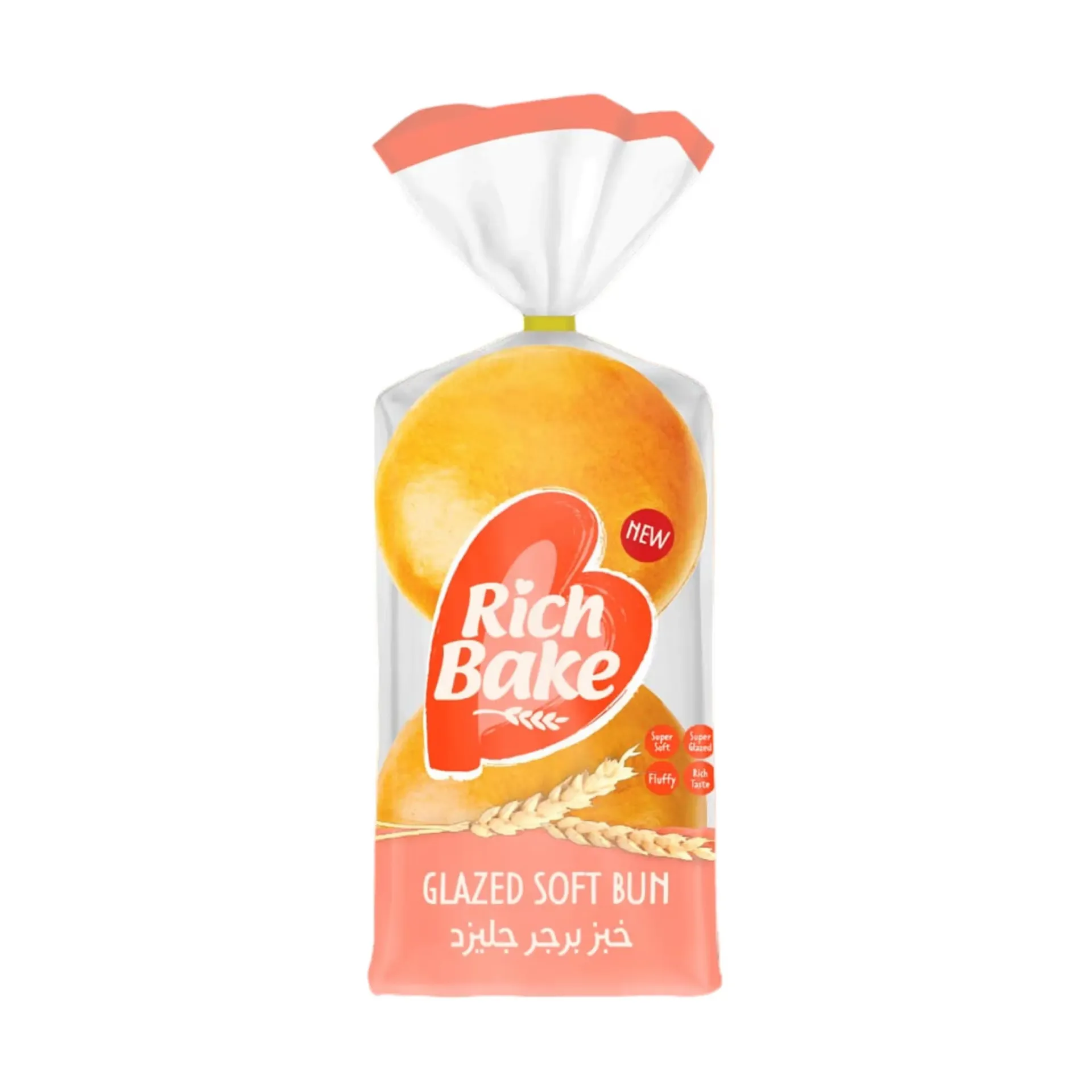 [6223000432136] ريتش بيك خبز برجر جليزد