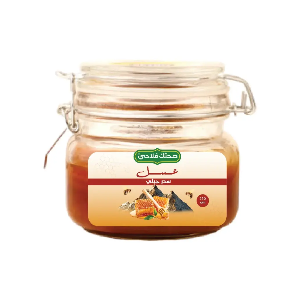 [11500300200127] عسل سدر جبلي 250 جم