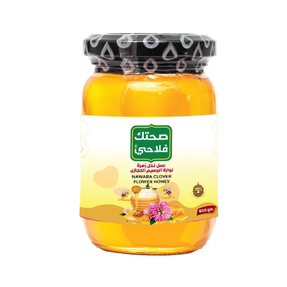 [6624000754806] عسل نحل نوارة البرسيم الحجازي 800 جم