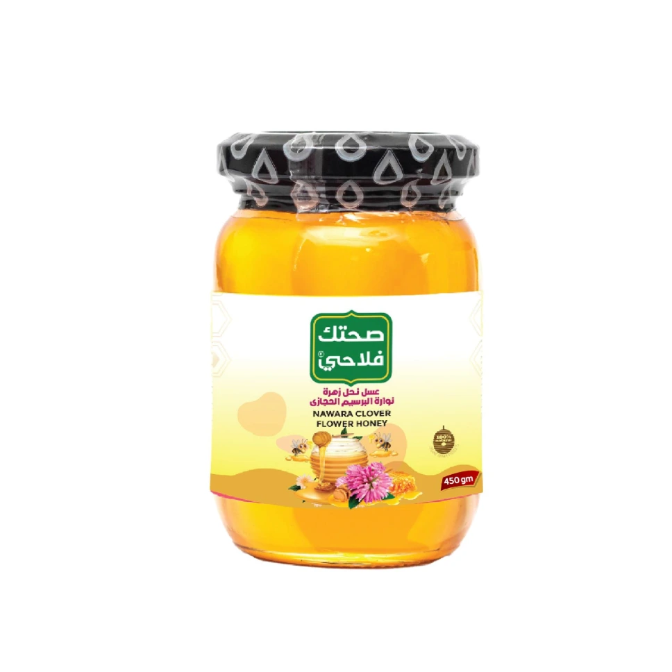 [6624000754813] عسل نحل نوارة البرسيم الحجازي 450 جم